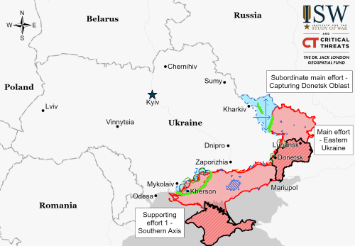 The Ukraine War as of September 11, 2022