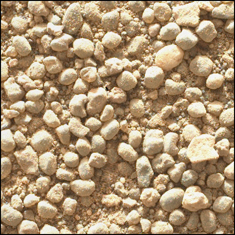 Tiny cobbles on Mars