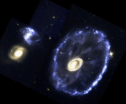 Hubble's optical view of the Cartwheel Galaxy