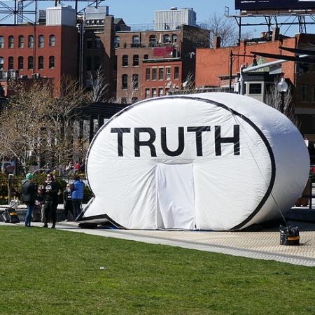 When will scientists all re-enter the truth booth?