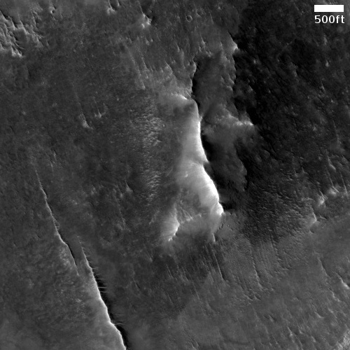 Machete Mesa on Mars
