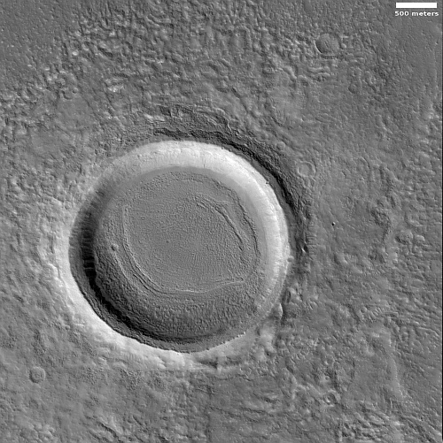 Ice in the Martian mid-latitudes