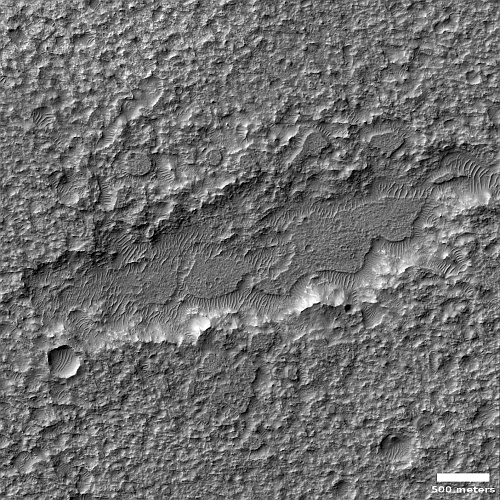 Ancient volcano vent on Mars?