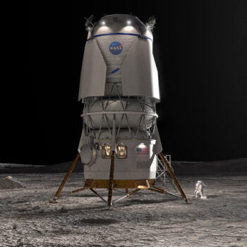 Blue Origin's Blue Moon manned lunar lander