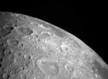 The Moon as seen by Capstone