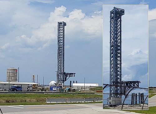 SpaceX's new Superheavy/Starship launchpad