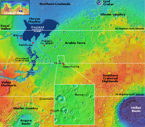 Overview map