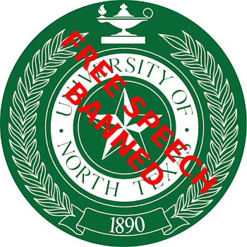 North Texas University: where censorship and blacklisting is celebrated