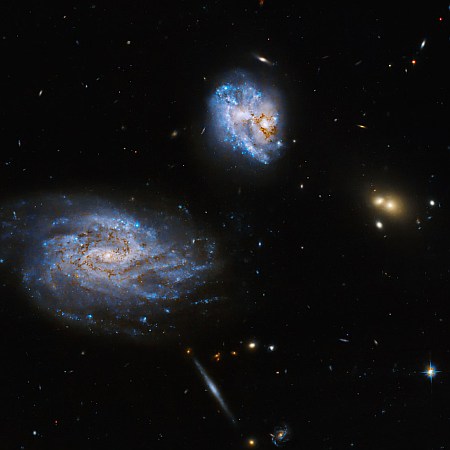Merging galaxies