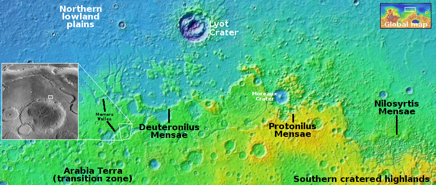 Overview map