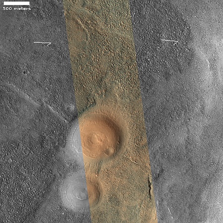 Some really strange terrain on Mars