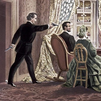 The assassignation of Abraham Lincoln