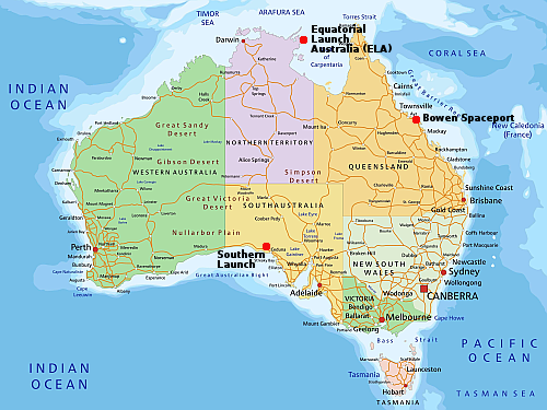 Australian commercial spaceports