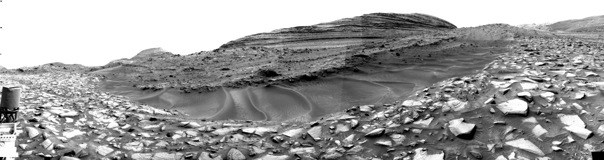 A Martian river of sand