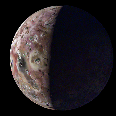 Io as seen by Juno