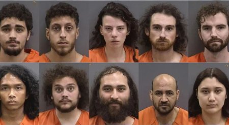Mug shots of pro-Hamas protesters arrested in Florida