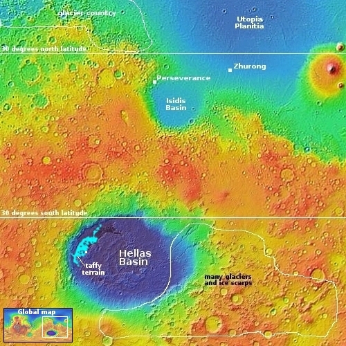 Overview map