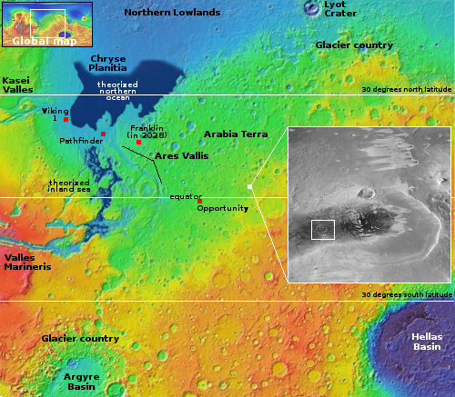 Overview map