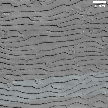 The strange carbon dioxide cap of Mars