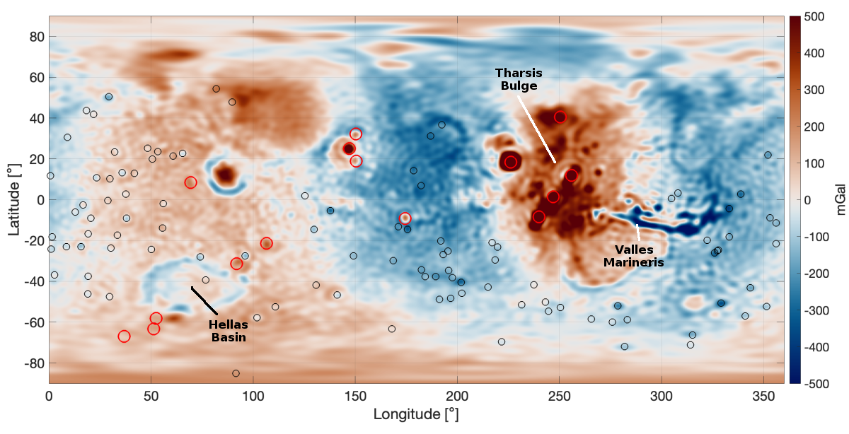 New global map of Mars gravity field