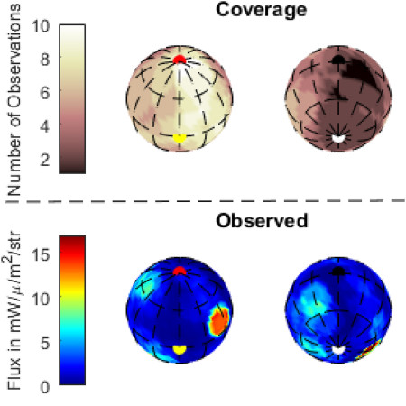 The hot spots on Io