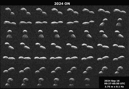 Radar images of asteroid 2024ON