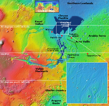 Overview map