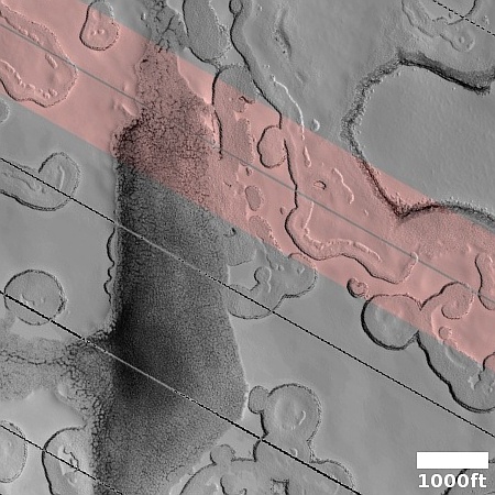 The strange terrain of Mars' south pole