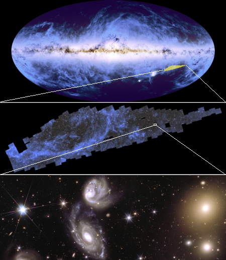 Euclid's first released mosaic