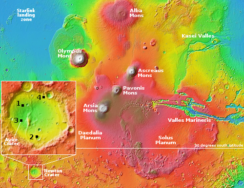 Overview map