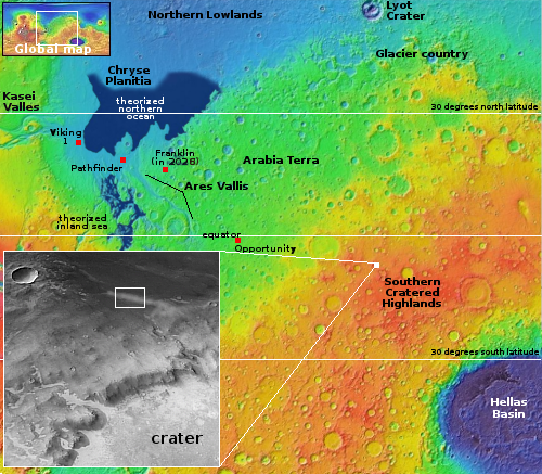 Overview map