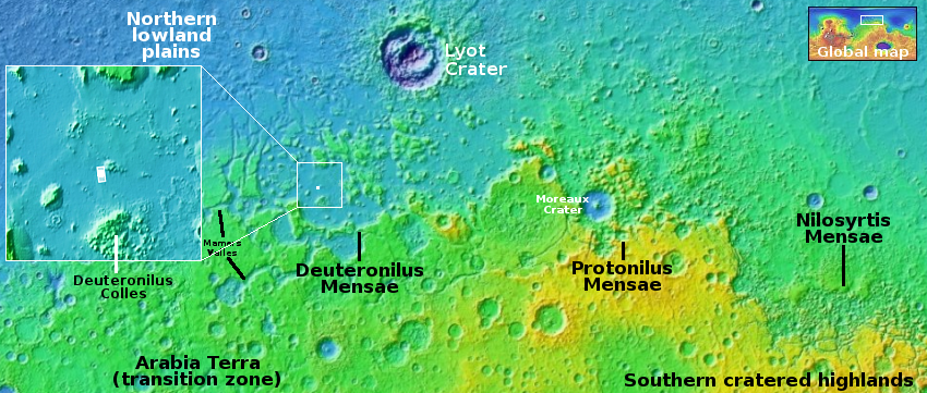 Overview map