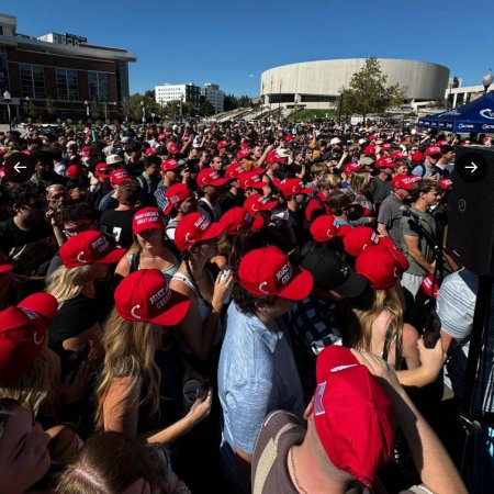 Turning Point USA event at University of Nebraska October 8, 2024