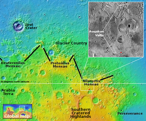 Overview map