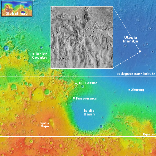 Overview map