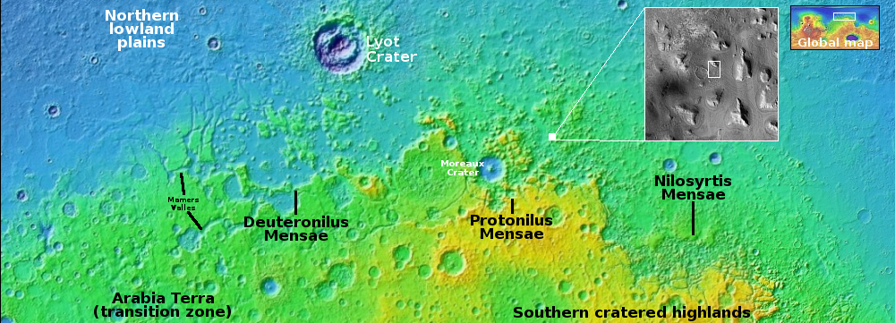 Overview map