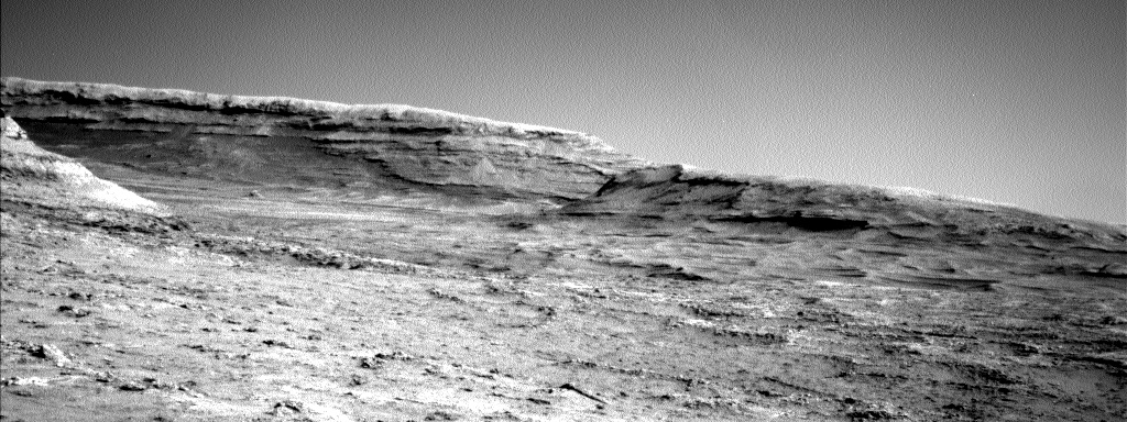 Curiosity's view uphill