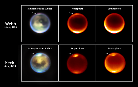 Changes seen in Titan's atmosphere
