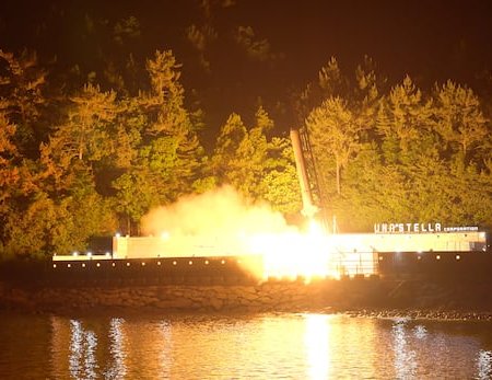 Unastella rocket at launch