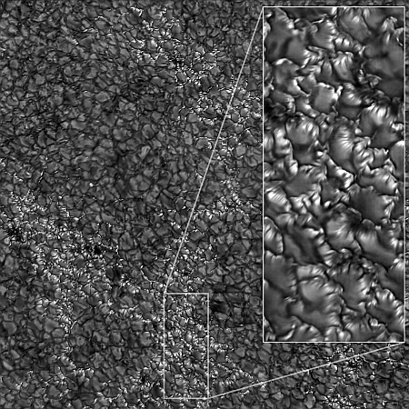 The Sun's surface, as seen by Inouye Solar Telescope