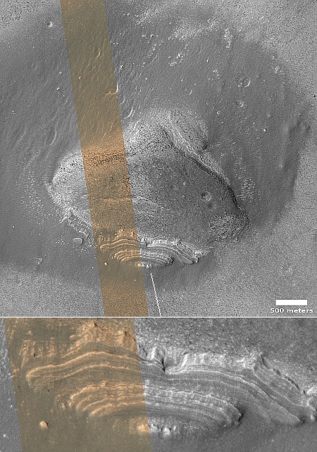 An interesting mesa near Starship's Martian landing zone