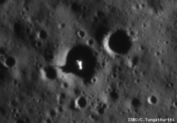 Athena as seen by Chandrayaan-2