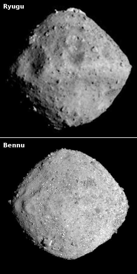 Ryugu and Bennu