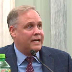 Jim Bridenstine at yesterday's hearing