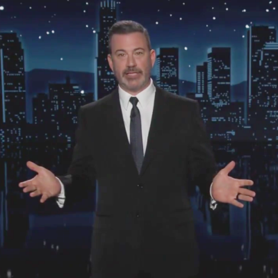Jimmy Kimmel on September 15, 2025, spreading lies and slandering half the nation