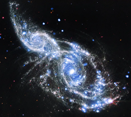Colliding galaxies in the infrared and X-rays