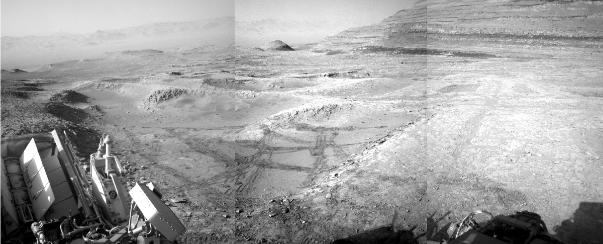 Curiosity panorama, December 18, 2025