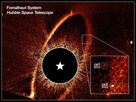 Fomalhaut asteroid collision