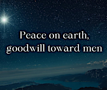 Good will toward men