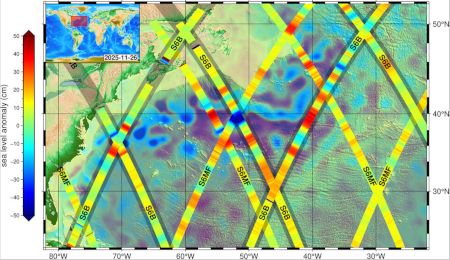 First data from Sentinel-6B